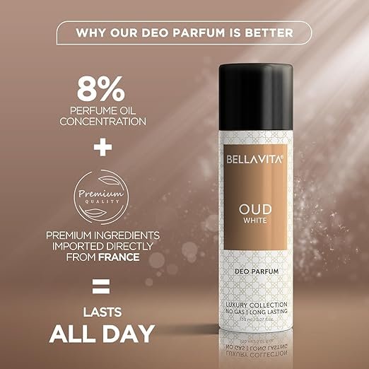 Oud White Body Deo