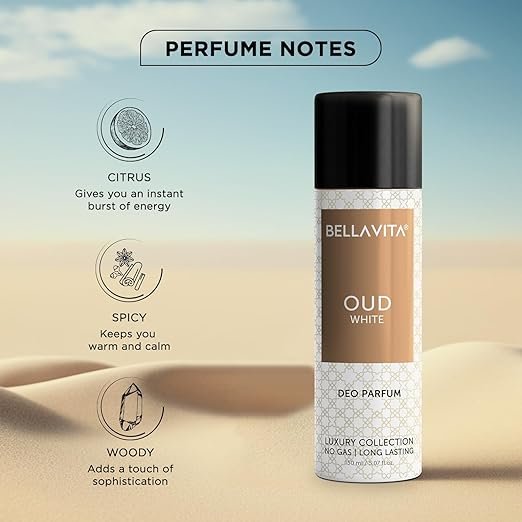 Oud White Body Deo